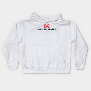 BFF Shirt - She's My Minnie Kids Hoodie